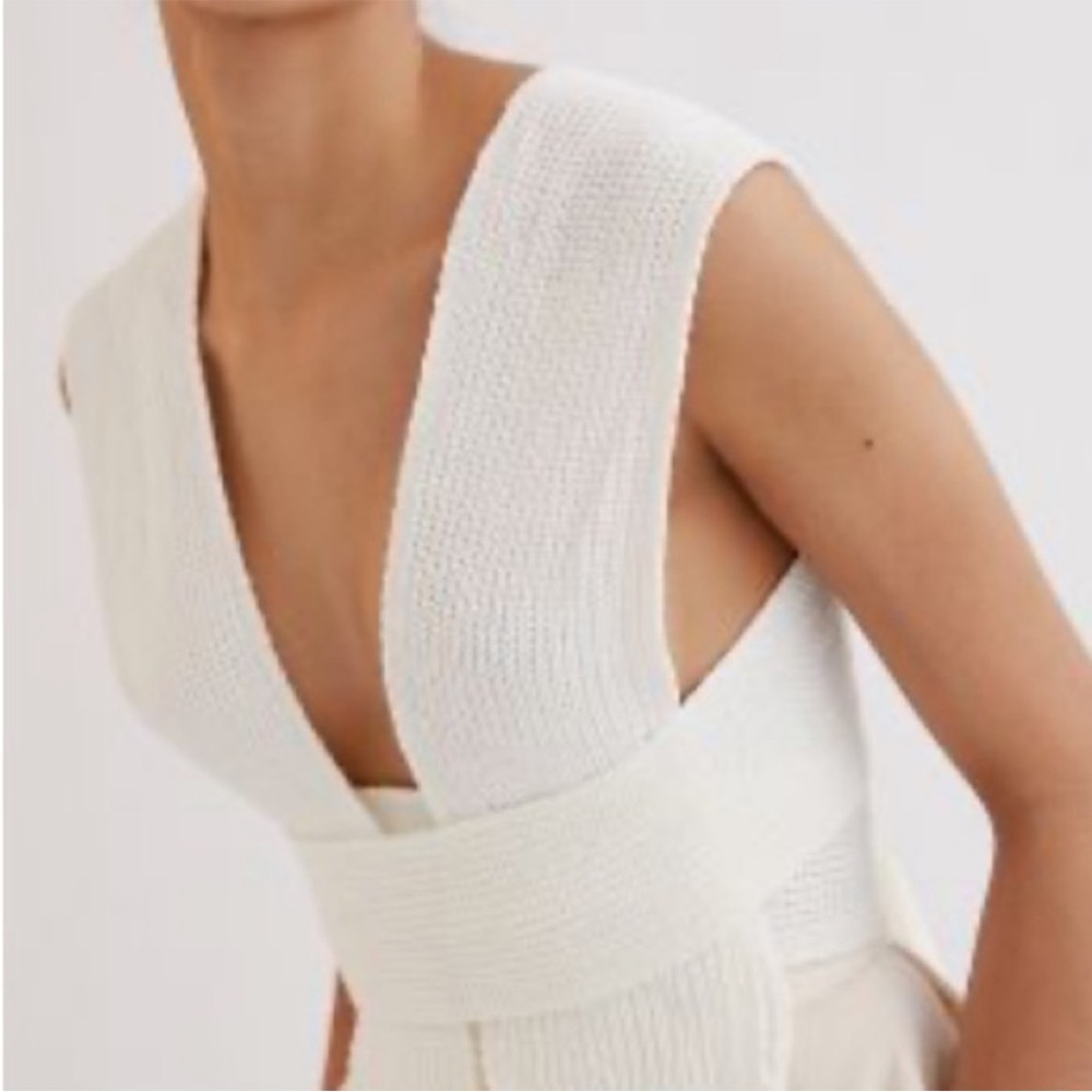 Knit Sweater Tank Top